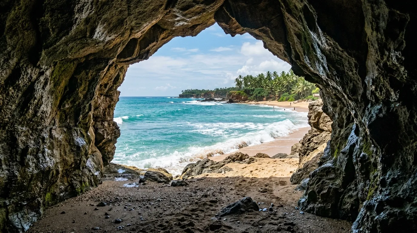 Gua bersejarah di Pantai Goa Cina Malang, asal-usul nama pantai dari kisah biksu Tionghoa