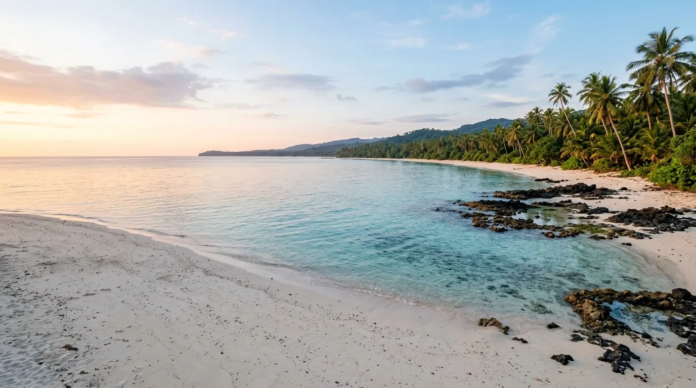 Pantai Tanjung Penyu, pantai tersembunyi di Malang Selatan dengan pasir putih dan air jernih